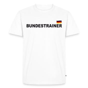 Sélectionneur de l'Allemagne - T-shirt Premium bio Homme - blanc - Devant - Nico (187cm)
