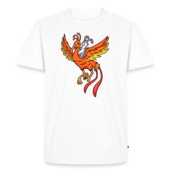 Promenades de lapins sur Phoenix - T-shirt Premium bio Homme - blanc - Devant - Nico (187cm)