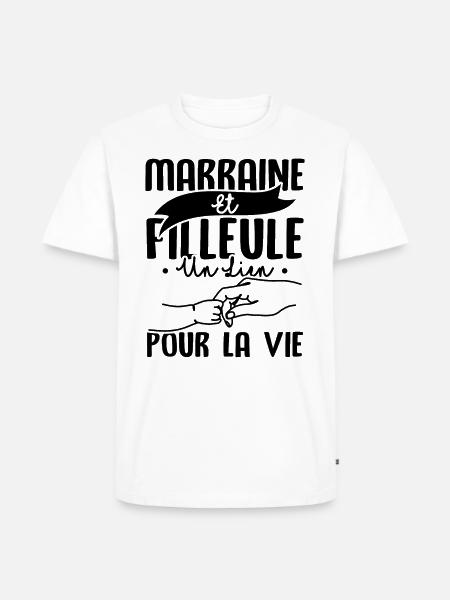 Marraine et filleule - T-shirt Premium bio Homme - blanc