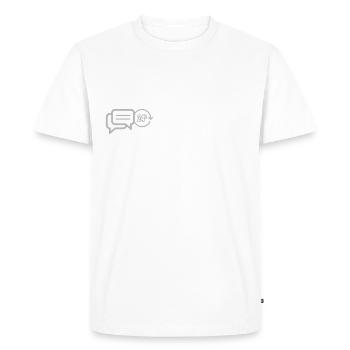 Social - T-shirt Premium bio Homme - blanc - Devant - Nico (187cm)