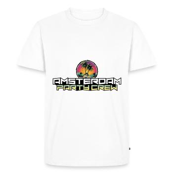 Amsterdam Party Crew Holiday - Men's Premium Organic T-Shirt - white - Front - Nico (187cm)