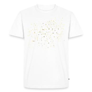 Make Love not War!! Anti War T-Shirt Funny - Men's Premium Organic T-Shirt - white - Front - Nico (187cm)