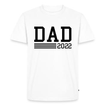 Dad 2022 - Men's Premium Organic T-Shirt - white - Front - Nico (187cm)