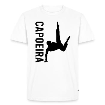 Capoeira Martial Arts - Men's Premium Organic T-Shirt - white - Front - Nico (187cm)