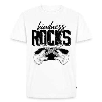 Guitare Rock Musique - T-shirt Premium bio Homme - blanc - Devant - Nico (187cm)
