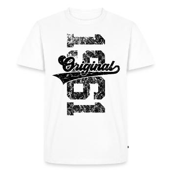 65TH BIRTHDAY ORIGINAL 1961 - Men's Premium Organic T-Shirt - white - Front - Nico (187cm)
