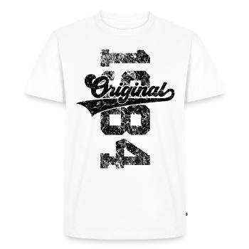 42ND BIRTHDAY ORIGINAL 1984 - Men's Premium Organic T-Shirt - white - Front - Nico (187cm)