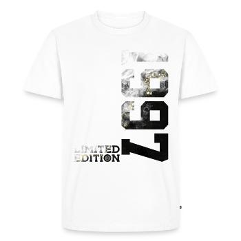 29TH BIRTHDAY 29 YEARS LIMITED EDITION 1997 - Men's Premium Organic T-Shirt - white - Front - Nico (187cm)