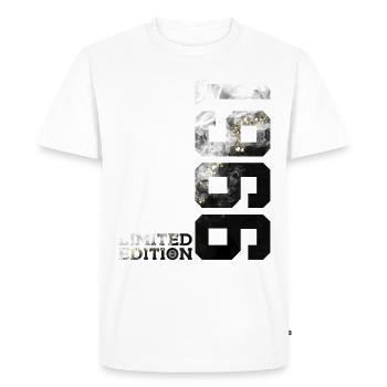 60TH BIRTHDAY 60 YEARS LIMITED EDITION 1966 - Men's Premium Organic T-Shirt - white - Front - Nico (187cm)