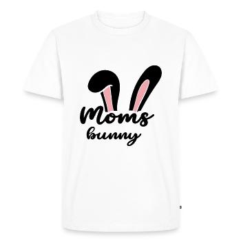 I went from mom to mom to be great - Men's Premium Organic T-Shirt - white - Front - Nico (187cm)