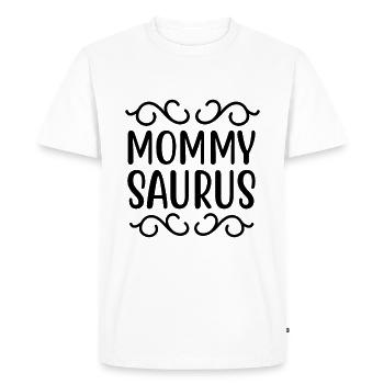 I went from mom to mom to be great - Men's Premium Organic T-Shirt - white - Front - Nico (187cm)
