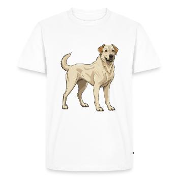Kangal Dog Animal - Men's Premium Organic T-Shirt - white - Front - Nico (187cm)