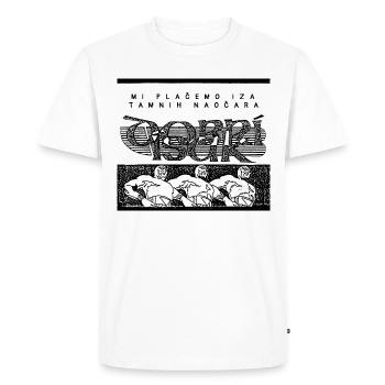 Dobri Isak - Serbian Post-Punk - Men's Premium Organic T-Shirt - white - Front - Nico (187cm)
