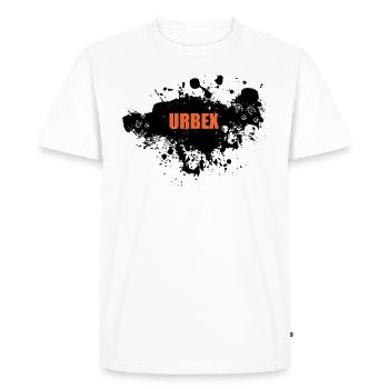 URBEX - Urban Explorer - T-shirt Premium bio Homme - blanc - Devant - Nico (187cm)