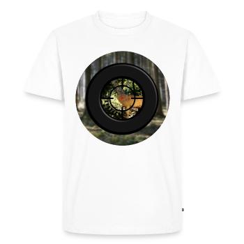 La chasse au cerf a une longue tradition - T-shirt Premium bio Homme - blanc - Devant - Nico (187cm)