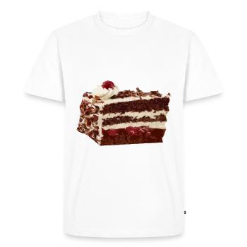 Black Forest Cherry Cake Cake Costume Carnival - Men's Premium Organic T-Shirt - white - Front - Nico (187cm)