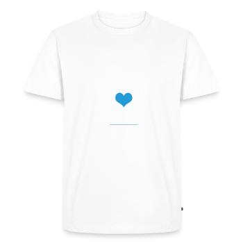 je suis un super grand père - T-shirt Premium bio Homme - blanc - Devant - Nico (187cm)