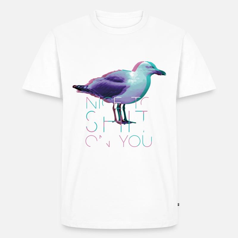 Freche Möwe - Männer Premium Bio T-Shirt - undefined