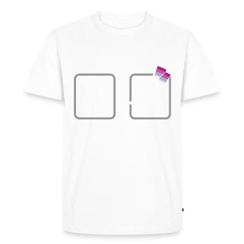 Color Guard Mother Funny Flag Flipping Daughter - Men's Premium Organic T-Shirt - white - Front - Nico (187cm)