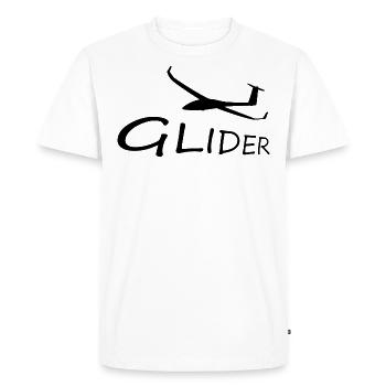 Glider pilot glider - Men's Premium Organic T-Shirt - white - Front - Nico (187cm)