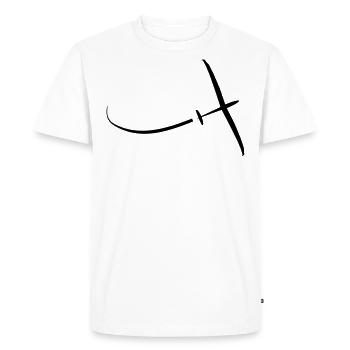 Glider Gliding Glider Glider Pilot Pilot - Men's Premium Organic T-Shirt - white - Front - Nico (187cm)