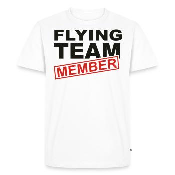 Avion Pilote Pilote Ultraléger UL TMG - T-shirt Premium bio Homme - blanc - Devant - Nico (187cm)