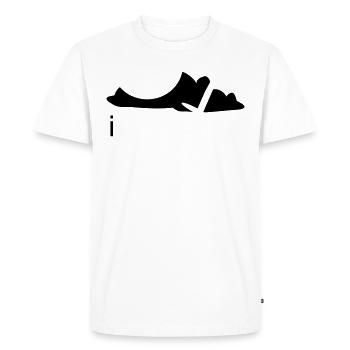 Glider Glider Glider Pilot Pilot - Men's Premium Organic T-Shirt - white - Front - Nico (187cm)