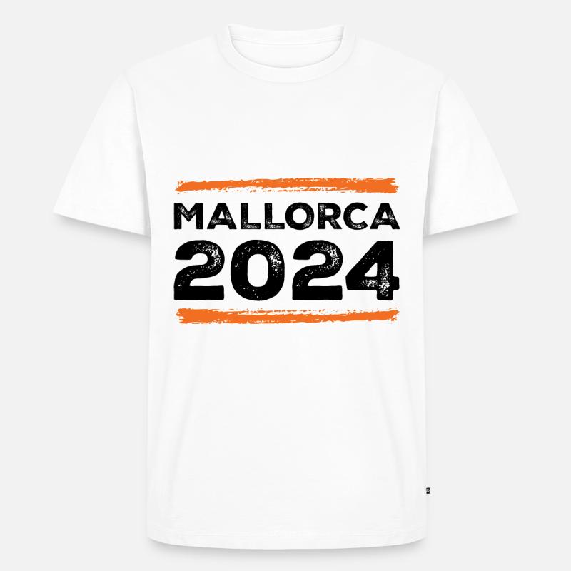 Devis Majorque 2024 - T-shirt Premium bio Homme - blanc
