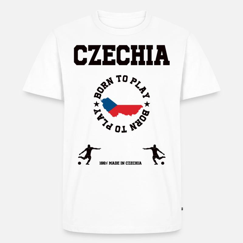 Tschechien - Männer Premium Bio T-Shirt - Weiß
