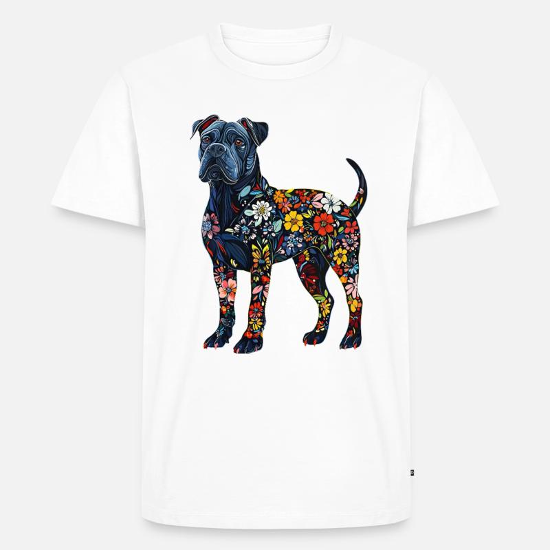 Cane Corso - Männer Premium Bio T-Shirt - Weiß