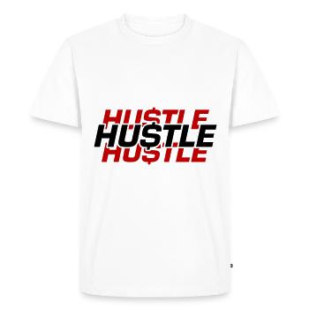 Cotes de bousculade - T-shirt Premium bio Homme - blanc - Devant - Nico (187cm)