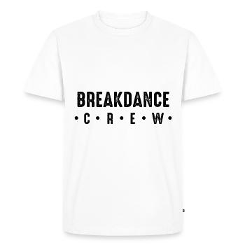 Équipe de breakdance - T-shirt Premium bio Homme - blanc - Devant - Nico (187cm)