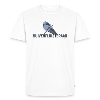 Pigeon whisperer - Men's Premium Organic T-Shirt - white - Front - Nico (187cm)