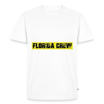 Équipage de Floride - T-shirt Premium bio Homme - blanc - Devant - Nico (187cm)