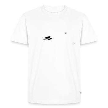 js1 Segelflugzeug Segelfliegen Segelflieger Pilot - Männer Premium Bio T-Shirt - Weiß - Vorne - Nico (187cm)