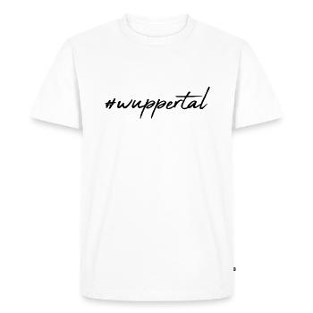 Wuppertal - T-shirt Premium bio Homme - blanc - Devant - Nico (187cm)