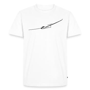 duodiscus glider glider glider glider - Men's Premium Organic T-Shirt - white - Front - Nico (187cm)