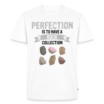 Collecteurs minéraux et ventilateur de minéraux de minerais - T-shirt Premium bio Homme - blanc - Devant - Nico (187cm)