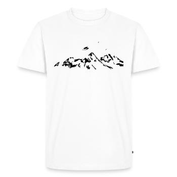 js1 Glider Glider Glider Pilot Pilot - Men's Premium Organic T-Shirt - white - Front - Nico (187cm)