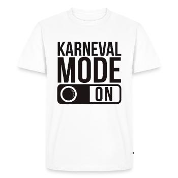 Mode Karneval sur Fasching Fasnet - T-shirt Premium bio Homme - blanc - Devant - Nico (187cm)