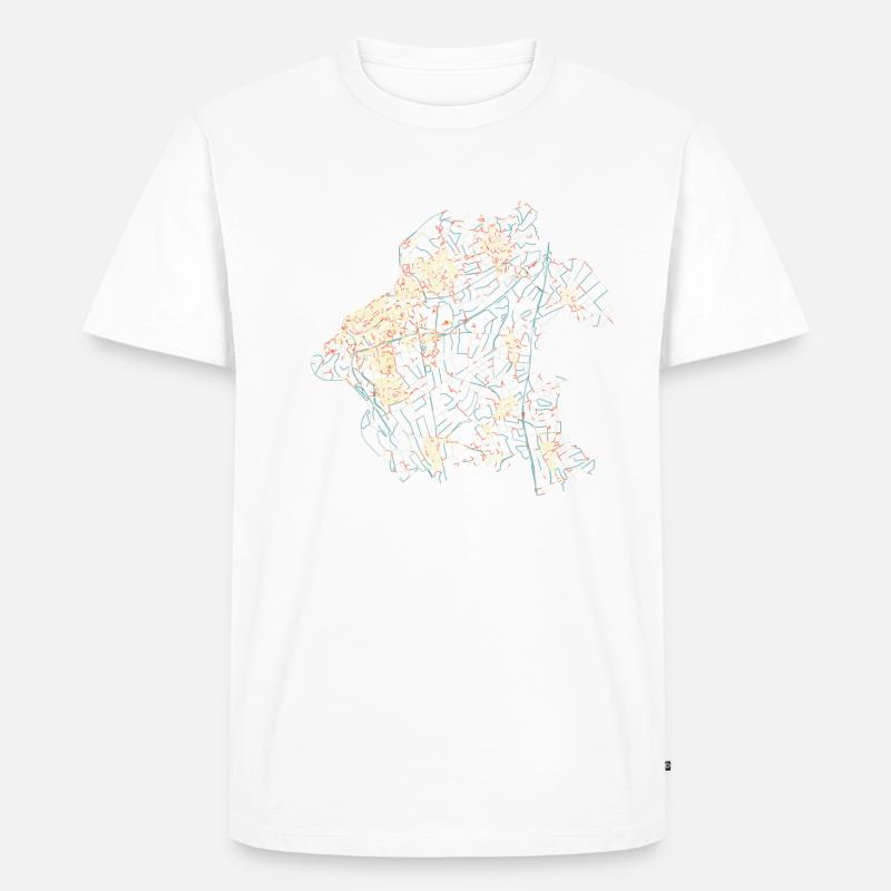 Neu Ulm Basic Pastels - Männer Premium Bio T-Shirt - undefined