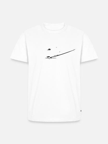 Glider Gliding Glider Glider Pilot Pilot - Men's Premium Organic T-Shirt - white