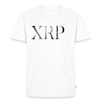 Ripple XRP 2019 - Men's Premium Organic T-Shirt - white - Front - Nico (187cm)