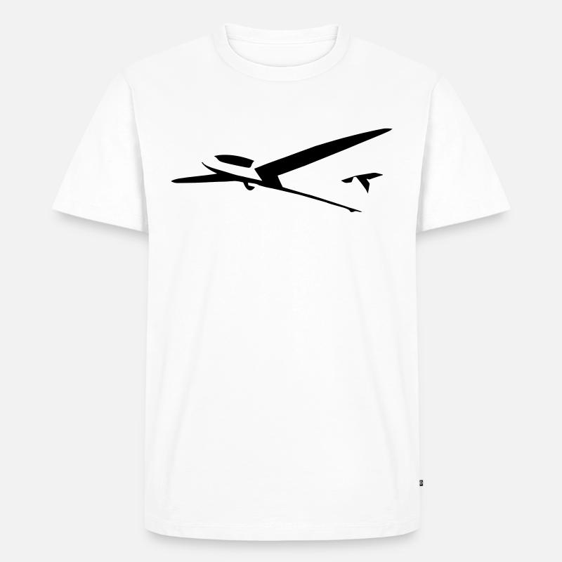 Planeur Planeur Planeur Pilote - T-shirt Premium bio Homme - undefined