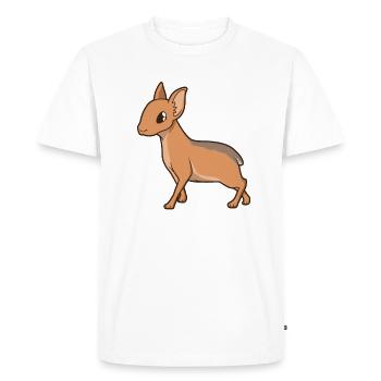 Kawaii Pampashase - T-shirt Premium bio Homme - blanc - Devant - Nico (187cm)