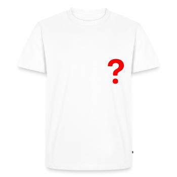 Russian Humor Nerves Pleasurable Expression - Men's Premium Organic T-Shirt - white - Front - Nico (187cm)