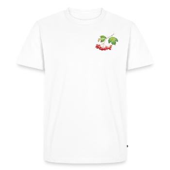 Kalyna Ukraine Cadeau Chanson Ukrainienne - T-shirt Premium bio Homme - blanc - Devant - Nico (187cm)