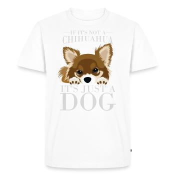 Then it's just a breed of pet - Men's Premium Organic T-Shirt - white - Front - Nico (187cm)