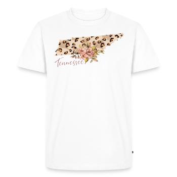 Tennessee Leo State Tennessee - Men's Premium Organic T-Shirt - white - Front - Nico (187cm)