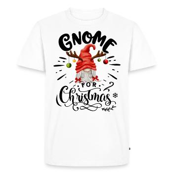 Gnomies de Noël Gnome pour Noël Weihnachten - T-shirt Premium bio Homme - blanc - Devant - Nico (187cm)